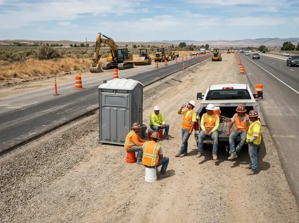 highway-road-construction-crew-007 — frequently asked questions, Porta Potty and Restroom Rentals in Grove, OK